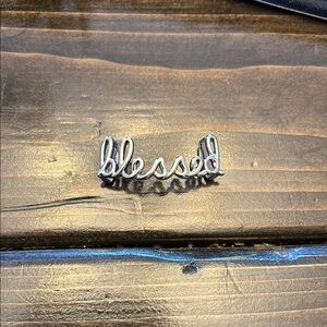 Keep Collective Silver 'Blessed' Focal Charm